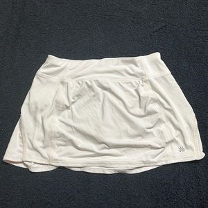 super cute white athleta tennis skirt!🎾👟🏓